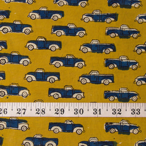 Precut 0.75 meters -Bagru Dabu Handblock Printed Cotton Fabric