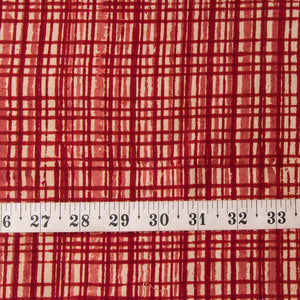 Precut 0.5 meters -Bagru Dabu Handblock Printed Cotton Fabric