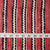 Precut 0.25 meters -Red & Black Bagru Dabu Hand Block Printed Cotton Fabric