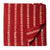 Precut 0.75 meters -Red & Off White Bagru Dabu Hand Block Printed Cotton Fabric