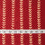 Precut 0.75 meters -Red & Off White Bagru Dabu Hand Block Printed Cotton Fabric