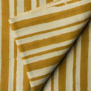 Precut 0.5 meters -Bagru Dabu Hand Block Printed Cotton Fabric
