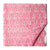 Precut 0.75 meters -Pink & White Bagru Dabu Hand Block Printed Cotton Fabric