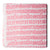 Precut 1 meter -White & Pink Bagru Dabu Hand Block Printed Cotton Fabric