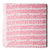 White & Pink Bagru Dabu Hand Block Printed Cotton Fabric