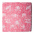Pink & White Bagru Dabu Hand Block Printed Cotton Fabric