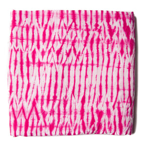 Precut 1 meter -Pink Tie & Dye Cotton Fabric