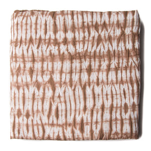 Precut 0.5 meters -Brown Tie & Dye Cotton Fabric