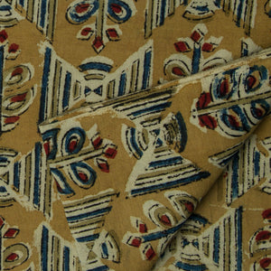 Bagru Dabu Hand Block Printed Cotton Fabric