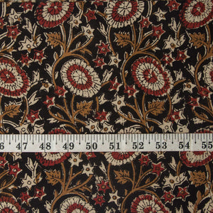 Precut 1 meters -Sanganeri Hand Block Printed Cotton Fabric