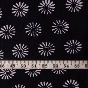 Precut 1 meter -Sanganeri Hand Block Printed Cotton Fabric