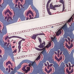 Precut 0.25 meter -Sanganeri Hand Block Printed Cotton Fabric