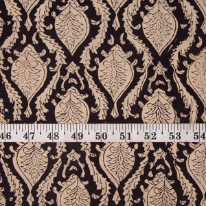 Precut 1 meter -Sanganeri Hand Block Printed Cotton Fabric