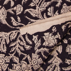 Precut 0.75 meter -Sanganeri Hand Block Printed Cotton Fabric