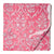 Pink and white Sanganeri Hand Block Printed Cotton Fabric  with floral print