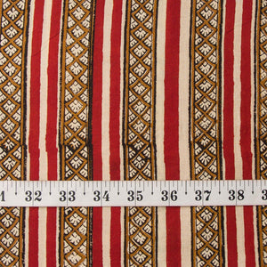 Precut 0.25 meters -Handblock Printed Cotton Fabric
