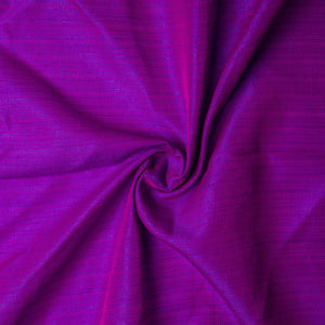 Purple Semi Dupion Cotton Silk Fabric