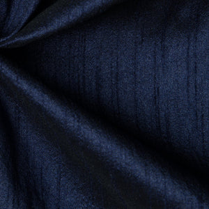 Precut 0.50 meters -Blue Semi Dupion Cotton Silk Fabric