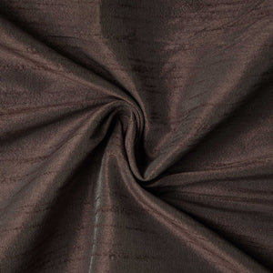 Brown Semi Dupion Cotton Silk Fabric
