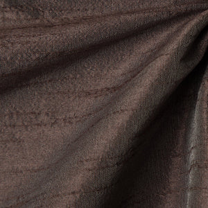 Brown Semi Dupion Cotton Silk Fabric