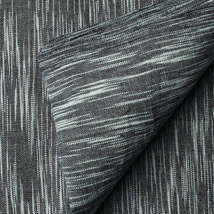 Precut 1 meter -Grey Ikat Pochampally Woven Cotton Fabric