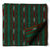 Green & Red Ikat Pochampally Woven Cotton Fabric