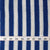 Precut 0.75 meters -Blue Double Ikat Pochampally Woven Cotton Fabric Stripes