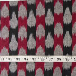 Precut 1 meter -Ikat Pochampally Woven Cotton Fabric