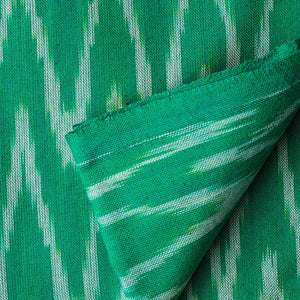 Precut 0.75 meters -Ikat Pochampally Woven Cotton Fabric