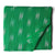Precut 1meter - Green Ikat Pochampally Woven Cotton Fabric