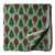 Green & Brown Ikat Pochampally Woven Cotton Fabric