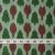 Green & Brown Ikat Pochampally Woven Cotton Fabric