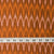 Orange Mercerised Ikat Pochampally Woven Cotton Fabric