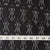 Precut 1meter - Black Mercerised Ikat Pochampally Woven Cotton Fabric