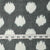 Precut 1meter - Grey & Off White Ikat Pochampally Woven Cotton Fabric