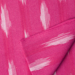 Precut 0.75 meters -Ikat Pochampally Handloom Cotton Fabric