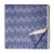 Blue and White Ikat Pochampally Woven Cotton Fabric
