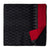 Precut 1meter - Black Ikat Pochampally Handloom Cotton Fabric