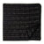 Precut 0.75 meters -Black Ikat Pochampally Handloom Cotton Fabric
