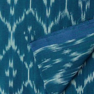 Precut 0.75 meters -Ikat Pochampally Handloom Cotton Fabric