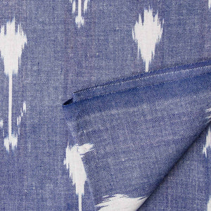 Precut 0.75 meters -Ikat Pochampally Handloom Cotton Fabric