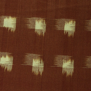 Precut 1meter - Double Ikat Pochampally Woven Cotton Fabric