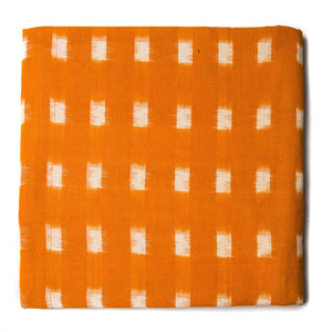Precut 1meter - Double Ikat Pochampally Woven Cotton Fabric