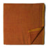 Precut 1 meter -Orange Ikat Plain Woven Cotton Fabric