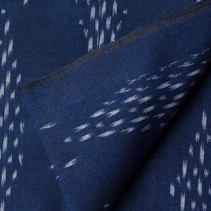 Precut 0.75 meters -Ikat Pochampally Woven Cotton Fabric