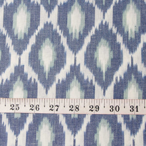 Precut 1 meter -Ikat Pochampally Woven Cotton Fabric