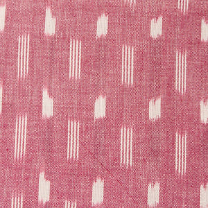 Precut 0.75 meters -Ikat Pochampally Woven Cotton Fabric