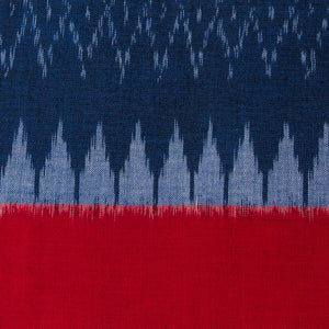 Precut 1meter - Ikat Pochampally Woven Cotton Fabric