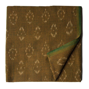 Precut 0.25 meters -Ikat Pochampally Woven Cotton Fabric