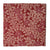Red floral Kalamkari Screen Printed Cotton Fabric 